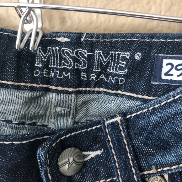 Miss me boot cut signature m sequin jeans - Picture 2 of 7